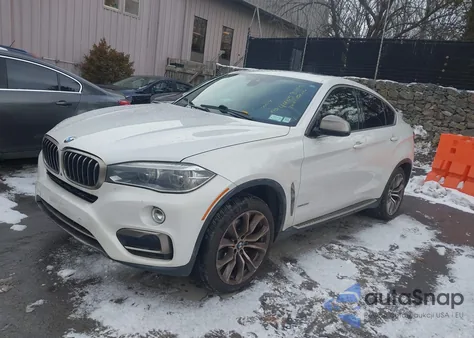 2016 BMW X6 xDrive35I z USA, uszkodzony, nr VIN 5UXKU2C52G0N84295